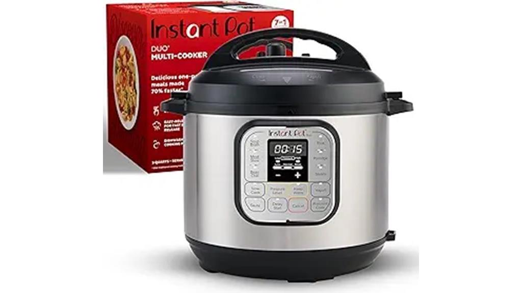 compact multifunctional pressure cooker