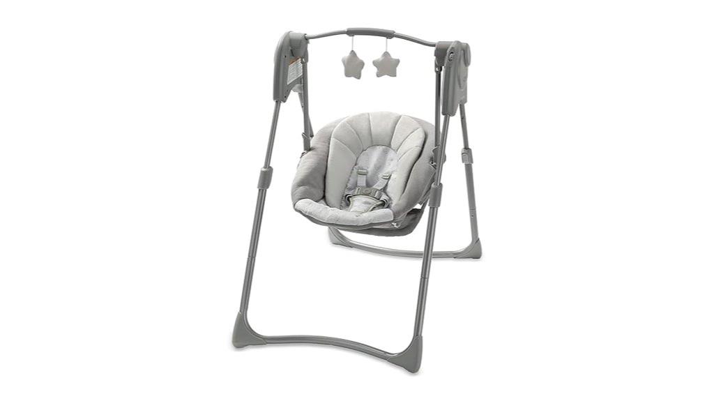 compact reign baby swing