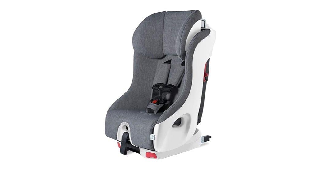 convertible car seat with latch