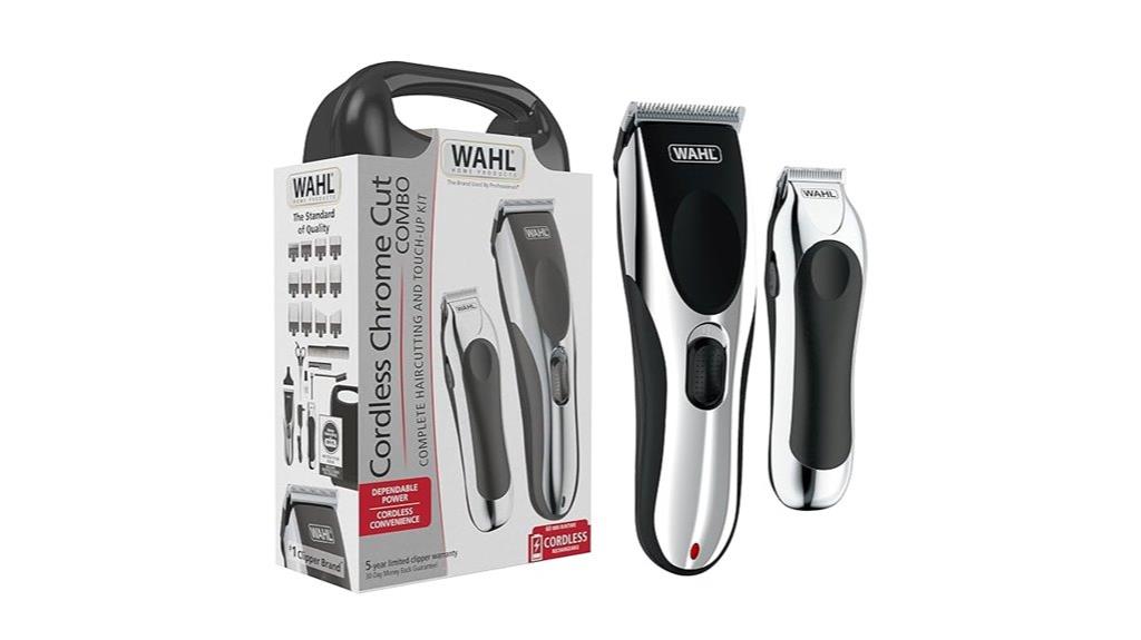 cordless chrome hair clippers