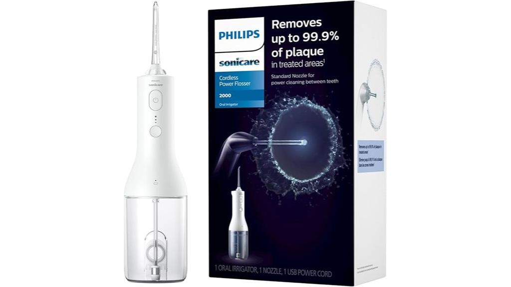 cordless rechargeable water flosser