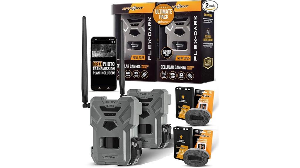 dual dark trail camera