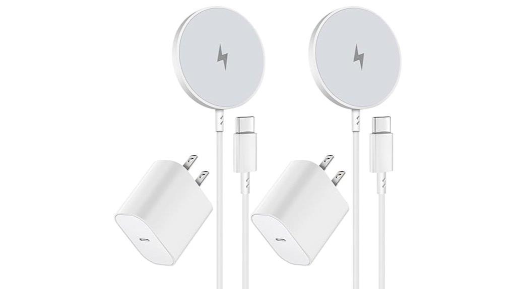 dual pack magnetic chargers