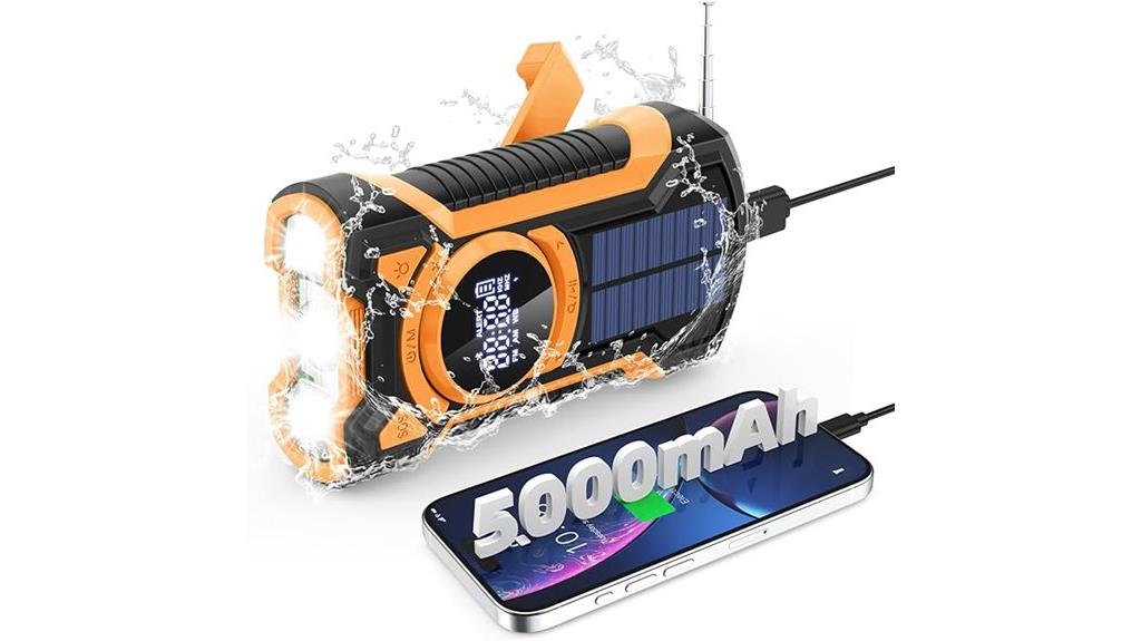emergency radio with power bank