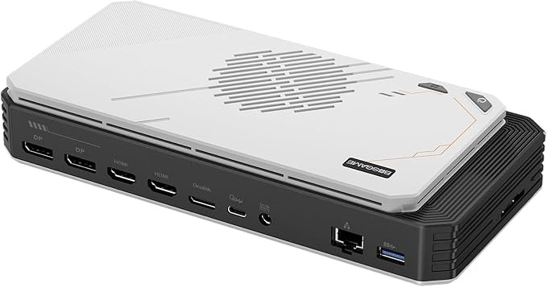 external gpu docking station