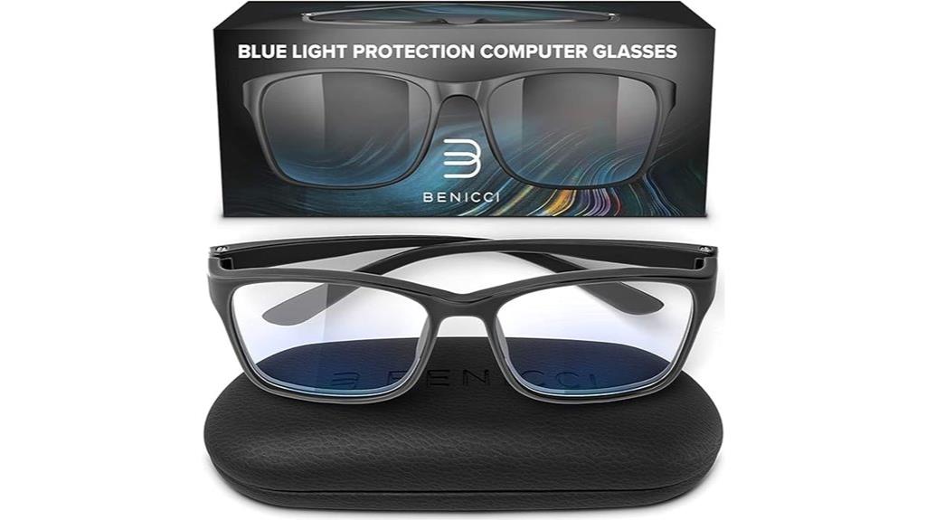 fashionable unisex blue light glasses