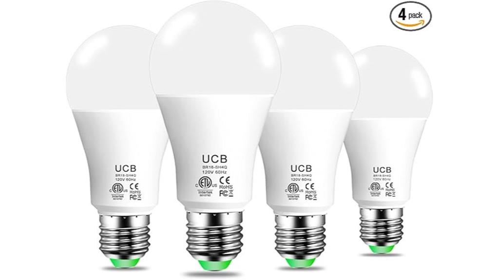four pack light bulb