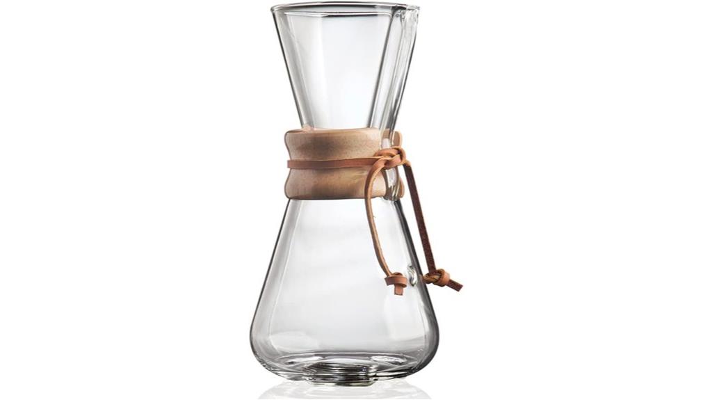 glass 3 cup coffee maker