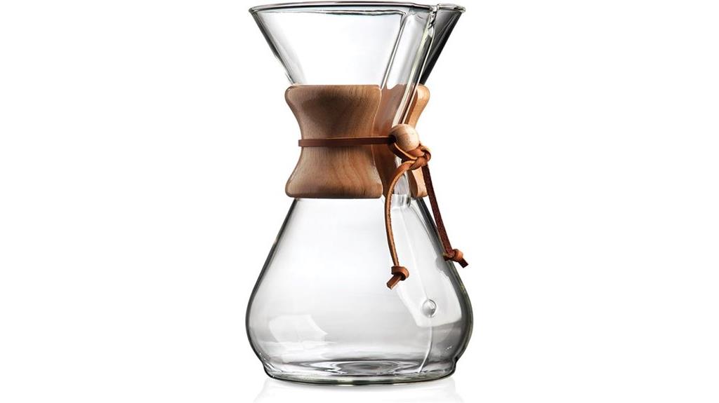 glass pour over coffee maker
