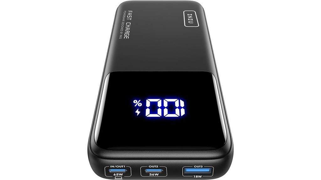 high capacity fast charging power bank