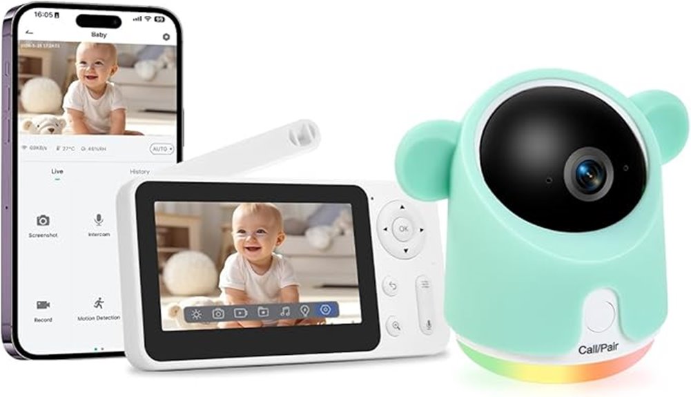high definition wifi baby camera