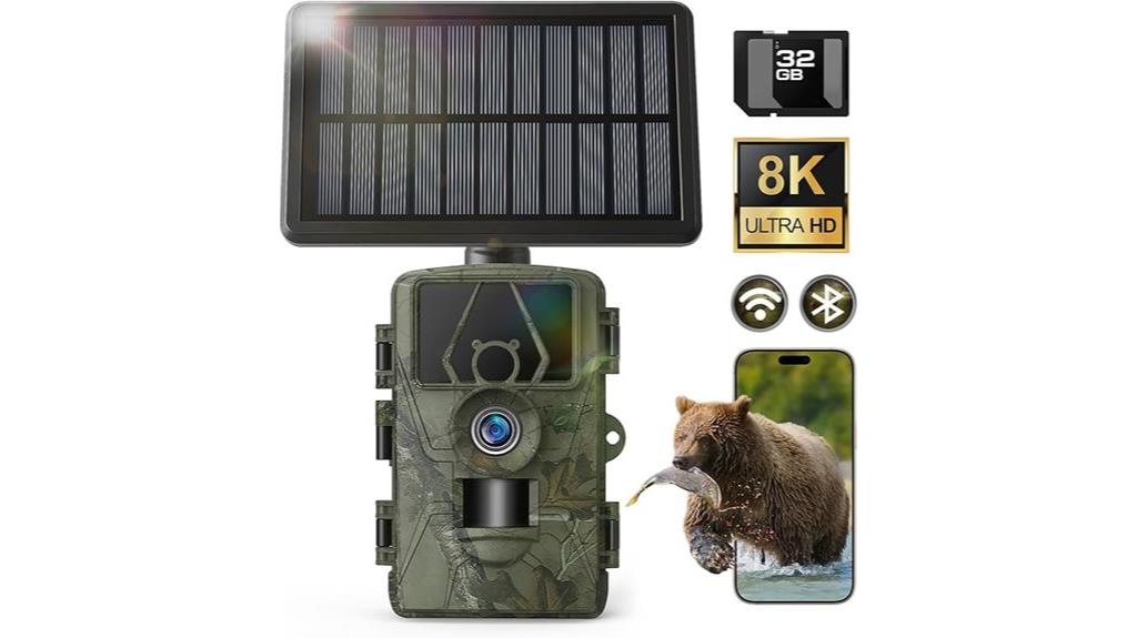 high resolution solar trail camera