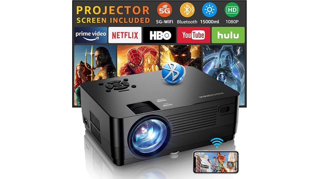 high resolution wireless projector