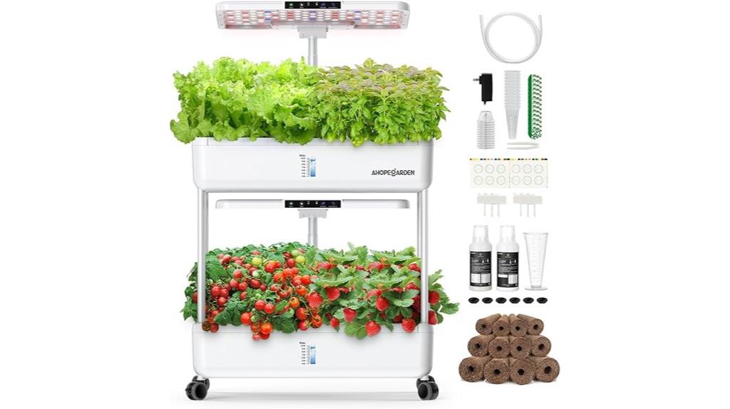 indoor hydroponic garden system