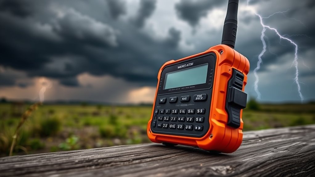key emergency radio features