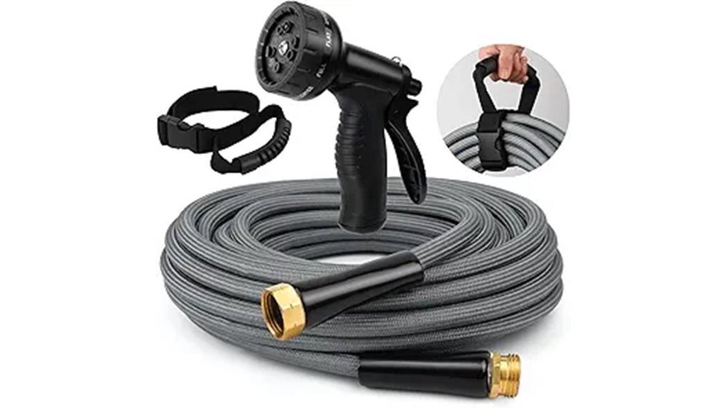 long flexible garden hose