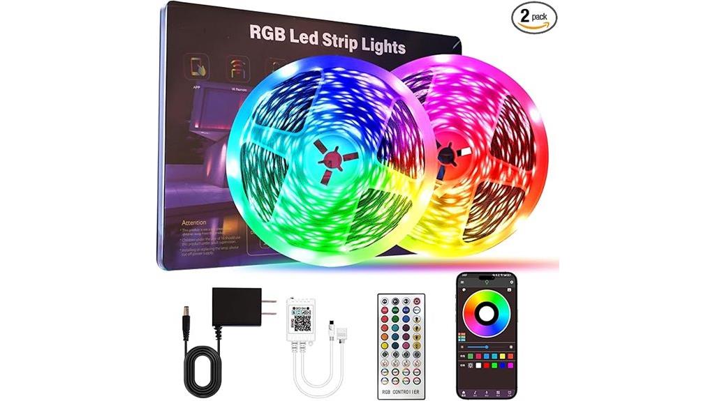 long rgb bedroom light