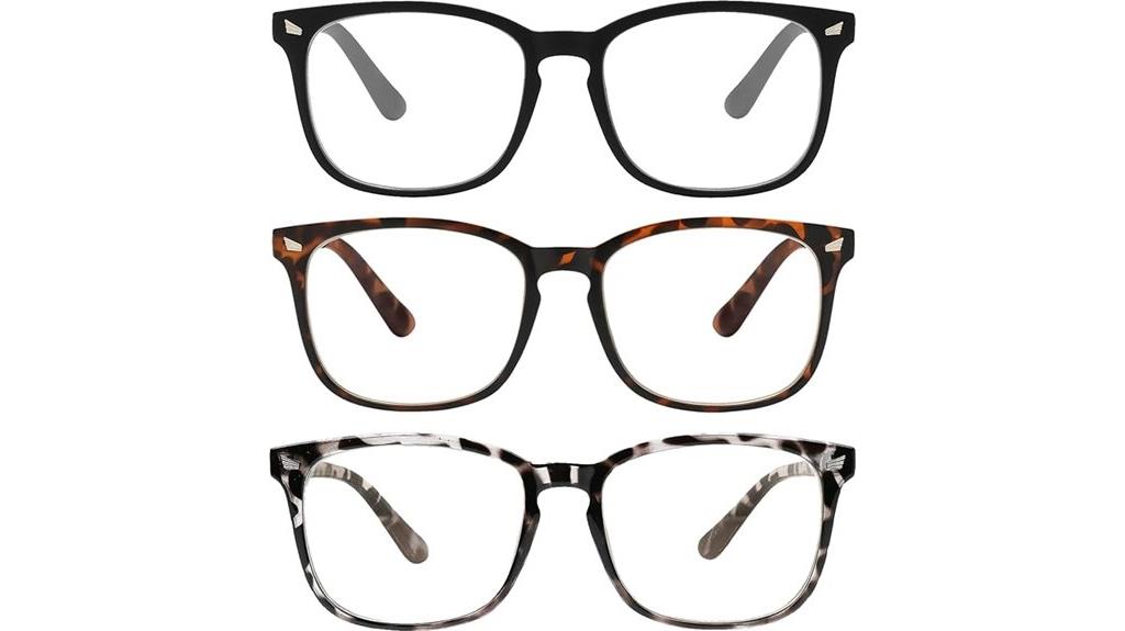 magnifying reading glasses