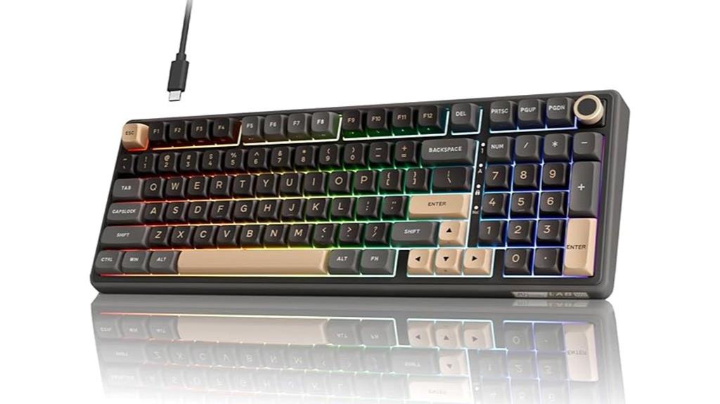 mechanical keyboard with rgb