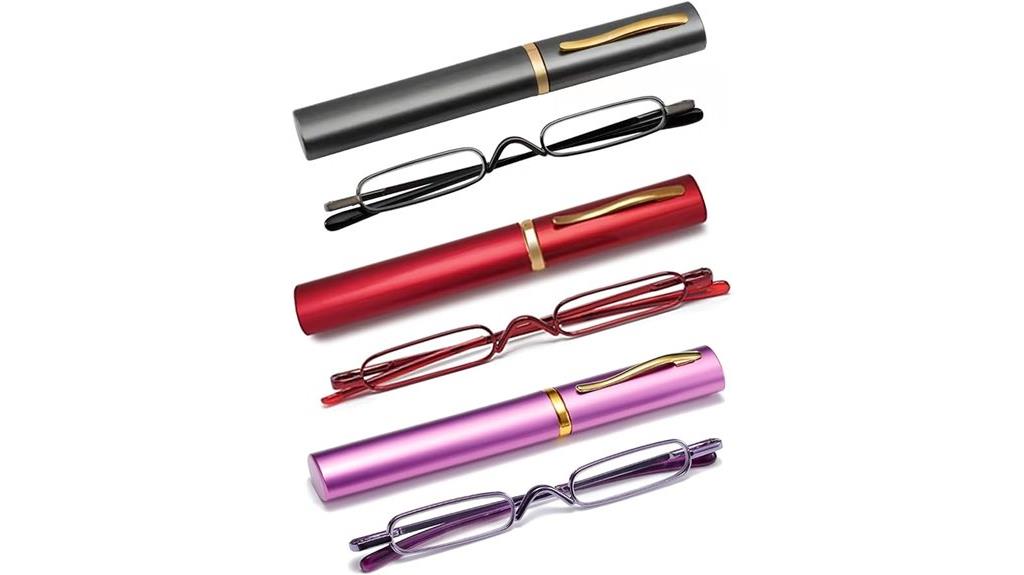 mini slim reading glasses