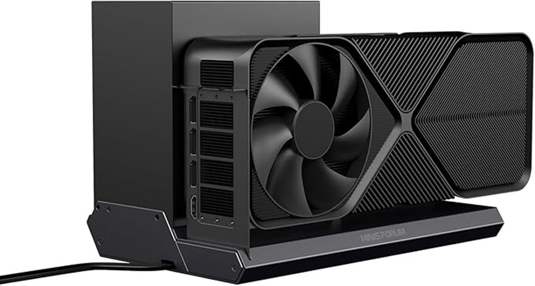 minisforum external gpu dock