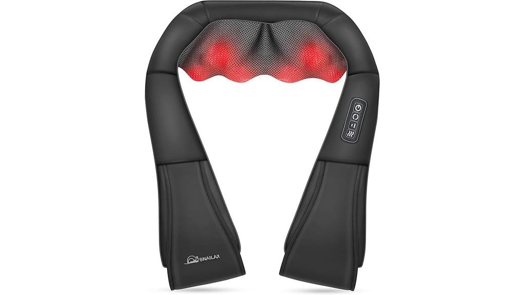 neck shoulder massager with heat