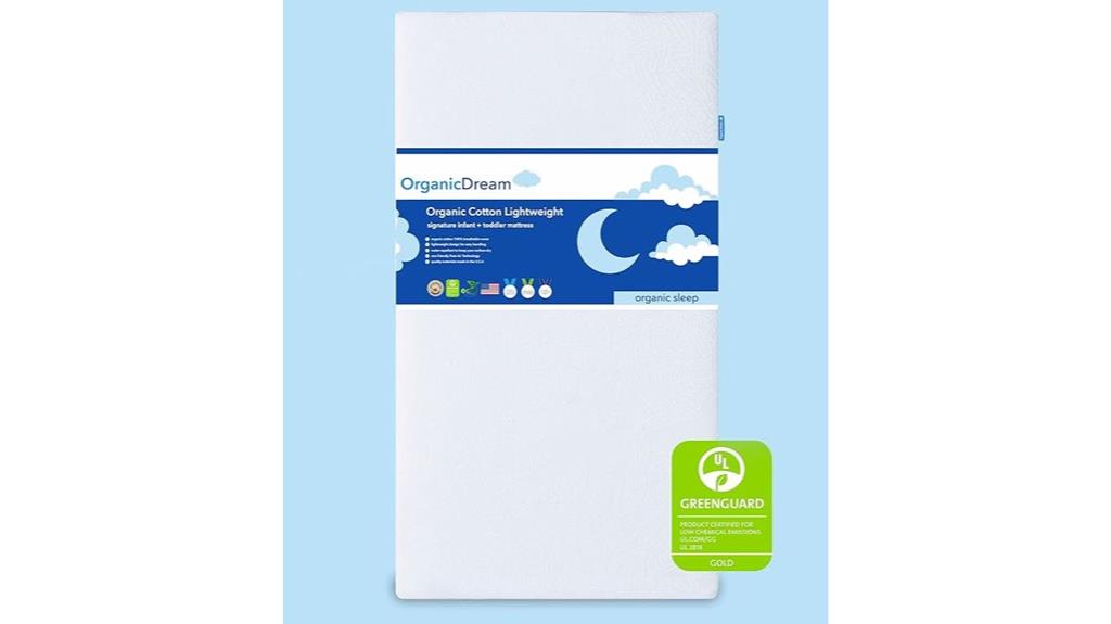 organic greenguard toddler mattress