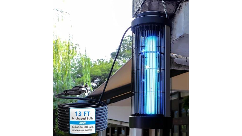 outdoor mosquito zapper cord