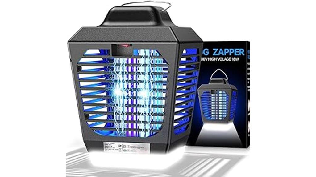 outdoor mosquito zapper light