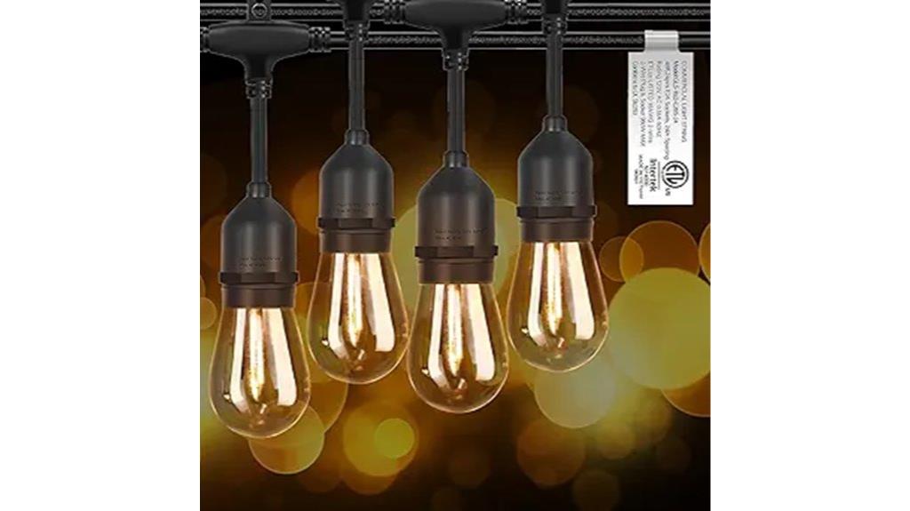 outdoor waterproof edison bulbs
