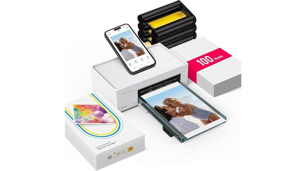 photo printer with cartridges