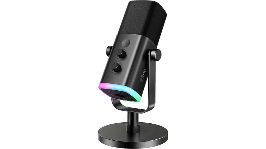 podcast and gaming microphone