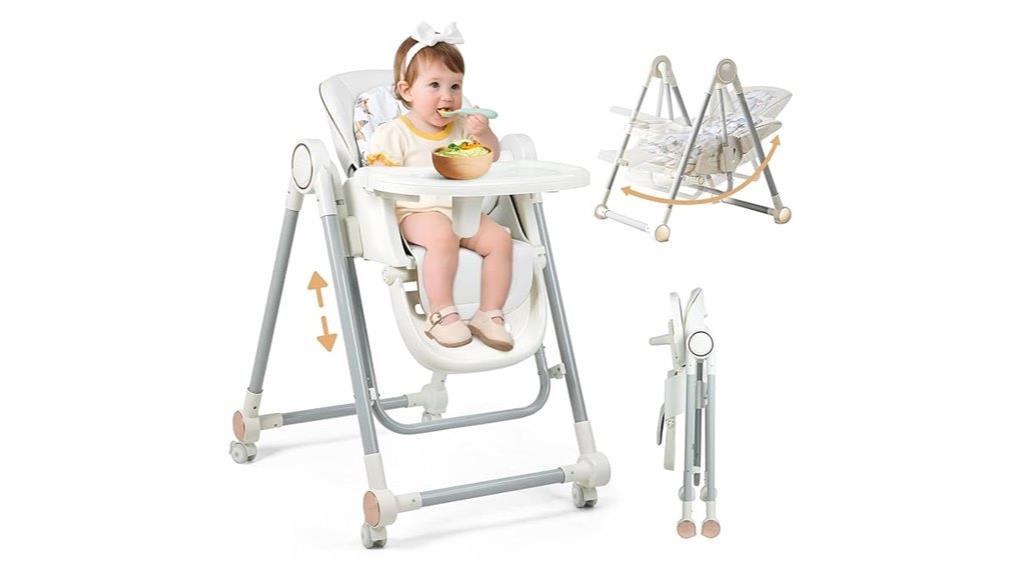 portable adjustable baby chair