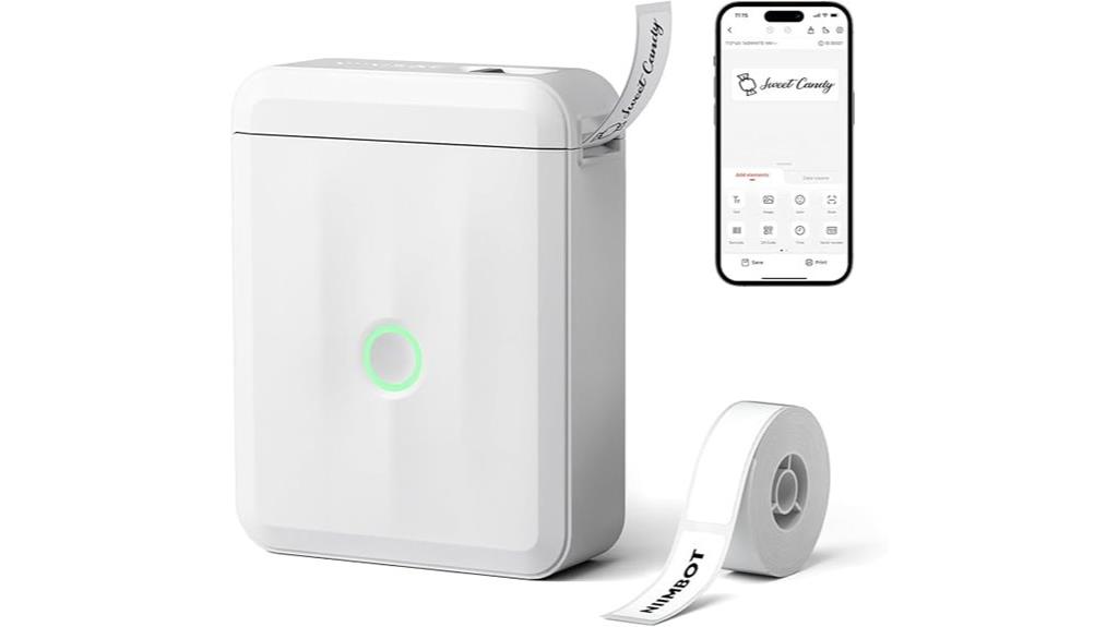 portable bluetooth label printer