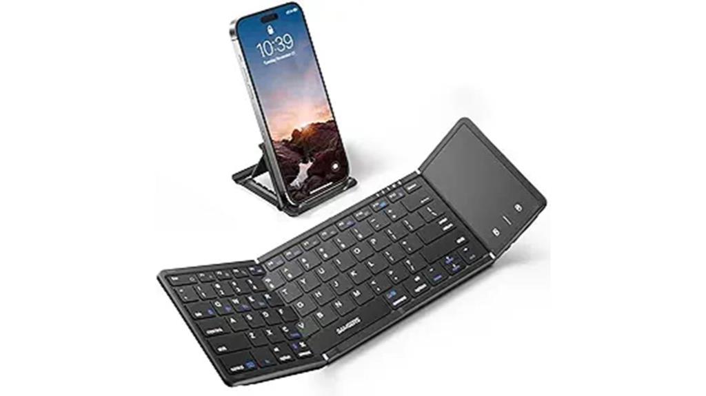 portable foldable bluetooth keyboard