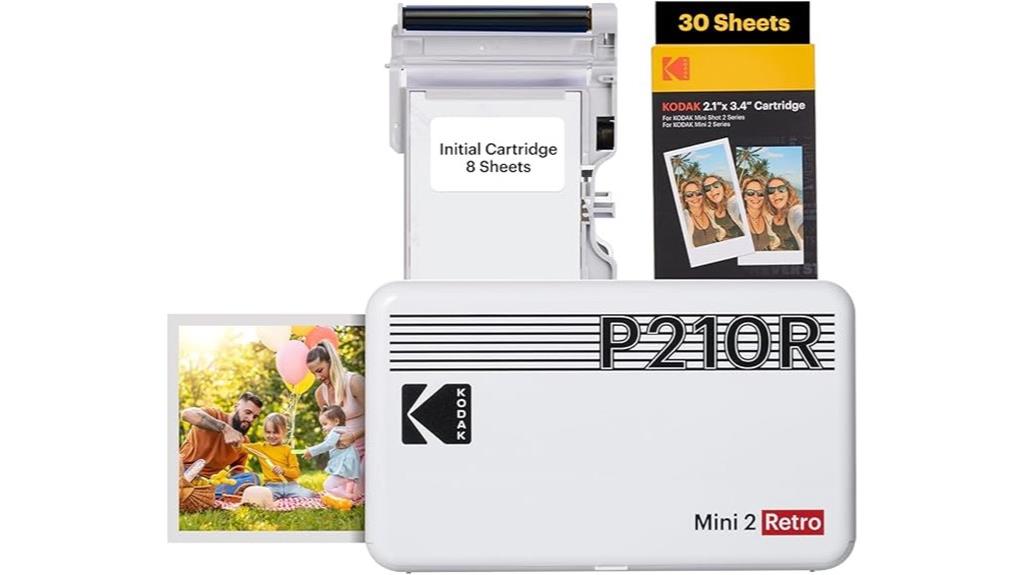 portable kodak mini printer