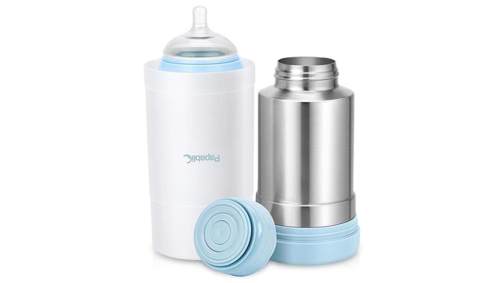 portable large capacity bottle warmer
