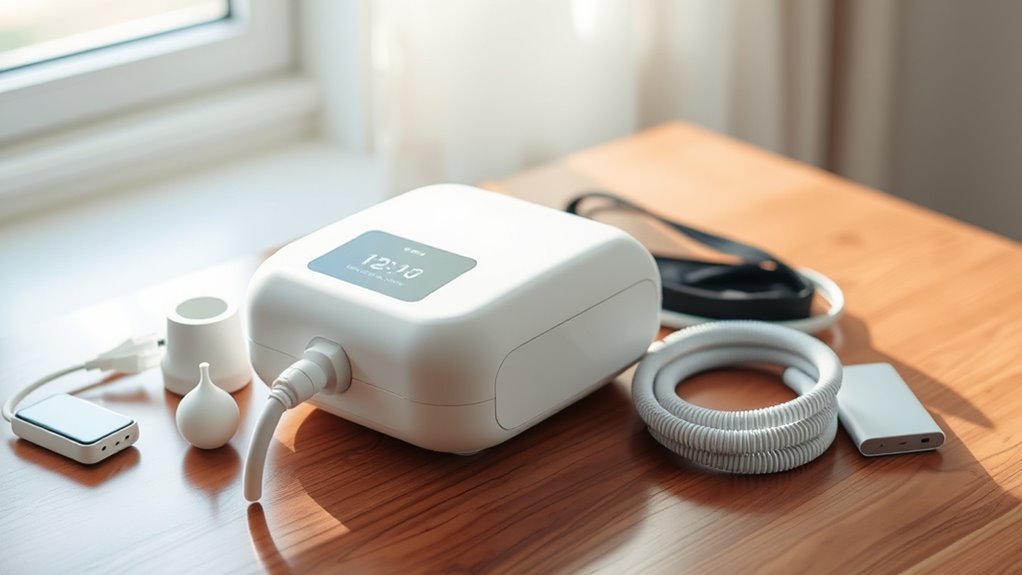 portable quiet user friendly features