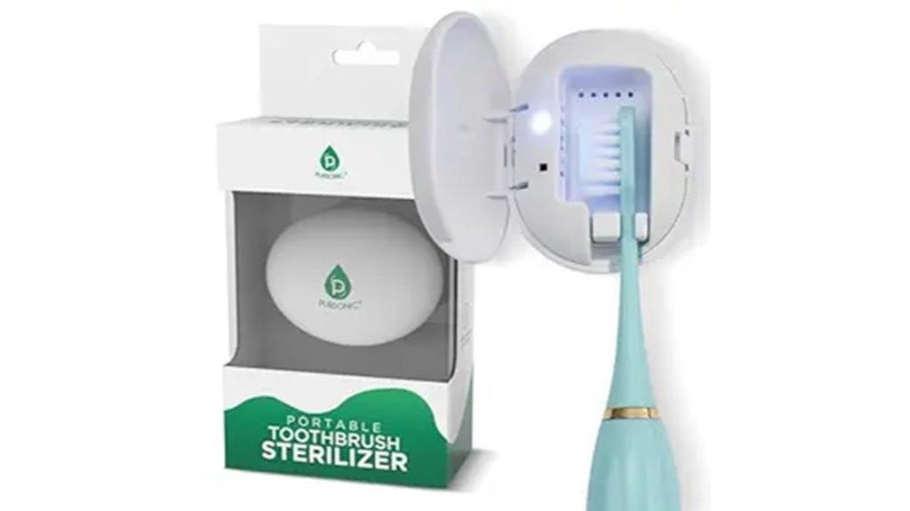 portable uv toothbrush sanitizer