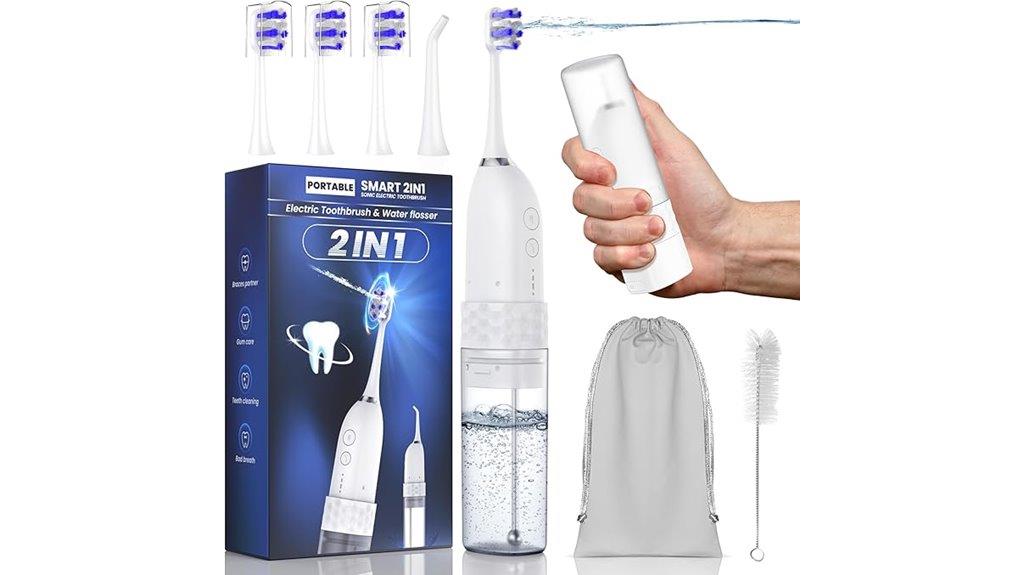 portable white oral hygiene
