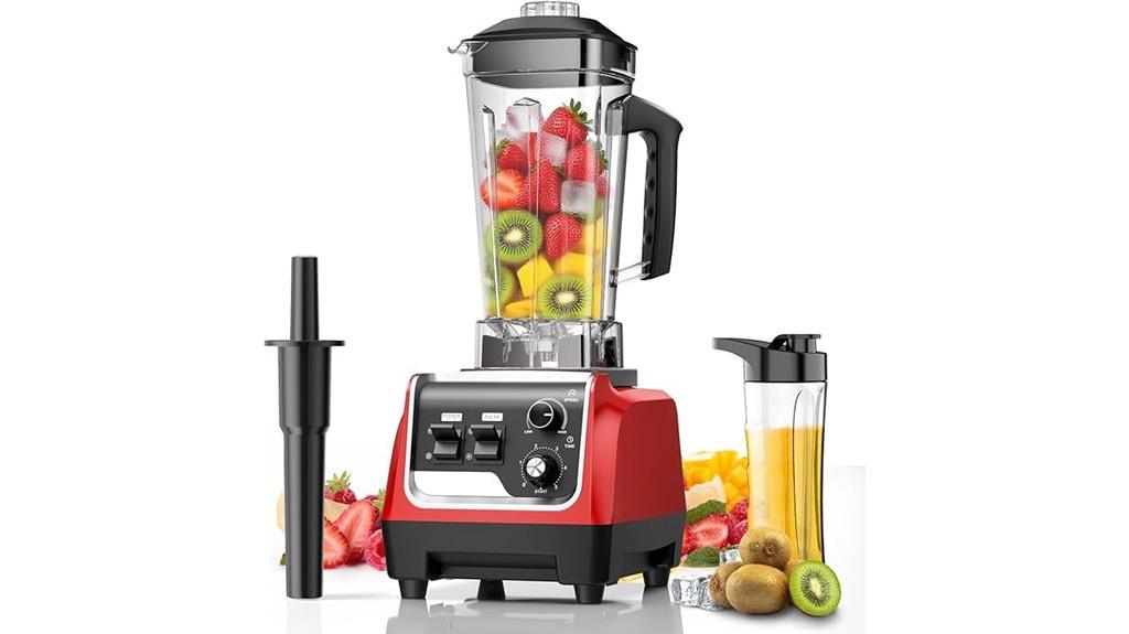 powerful 1800w smoothie blender