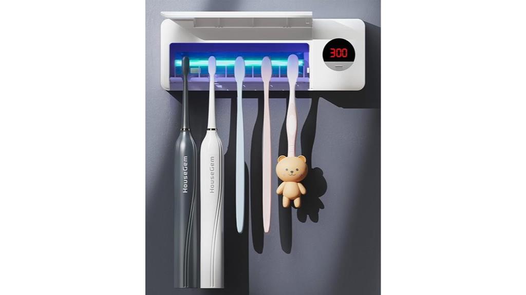 rechargeable cordless toothbrush holder