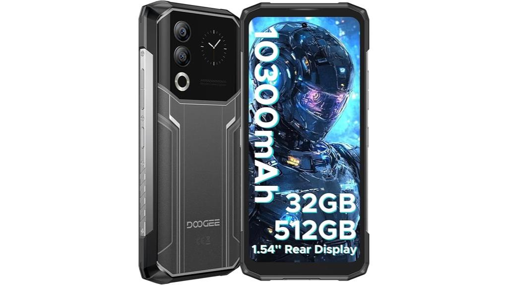 rugged 50mp 10300mah smartphone