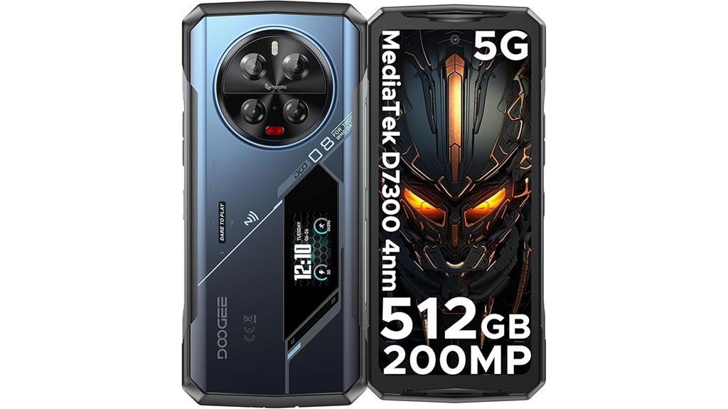 rugged 5g phone 36gb ram