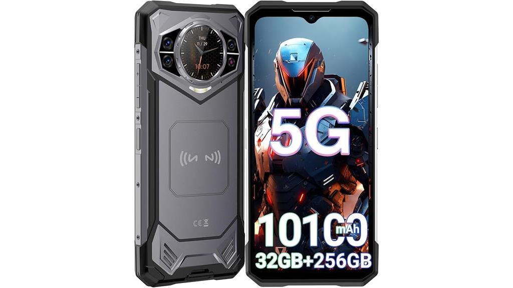 rugged 5g smartphone specs