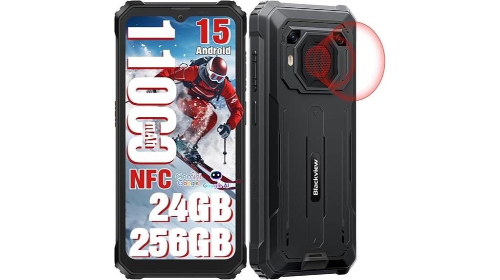 rugged phone 24gb storage