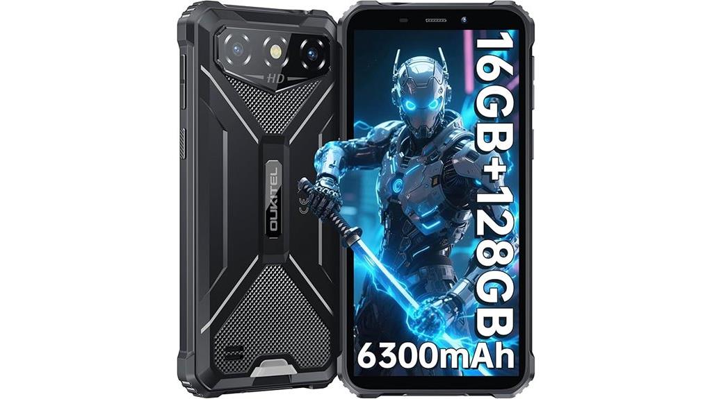 rugged unlocked smartphone storage