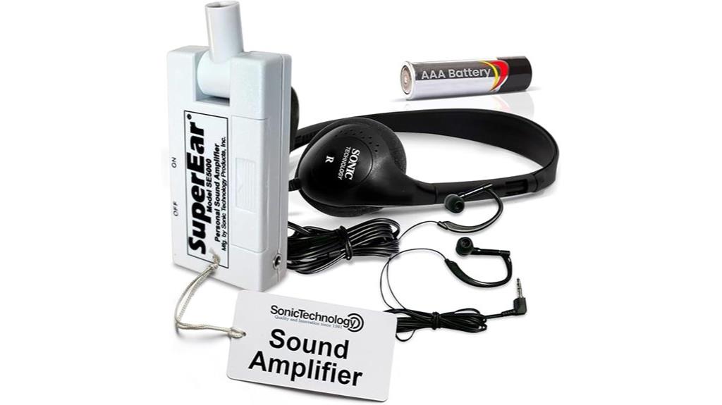 senior hearing amplifier device