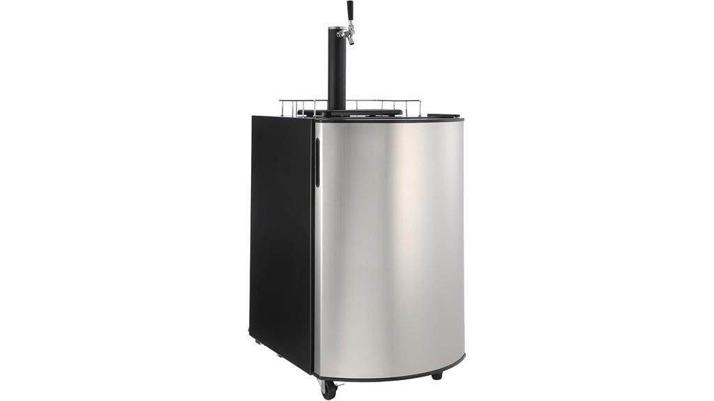 single tap kegerator dispenser