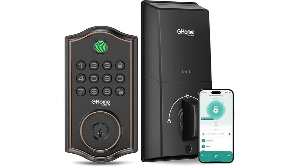 smart front door lock